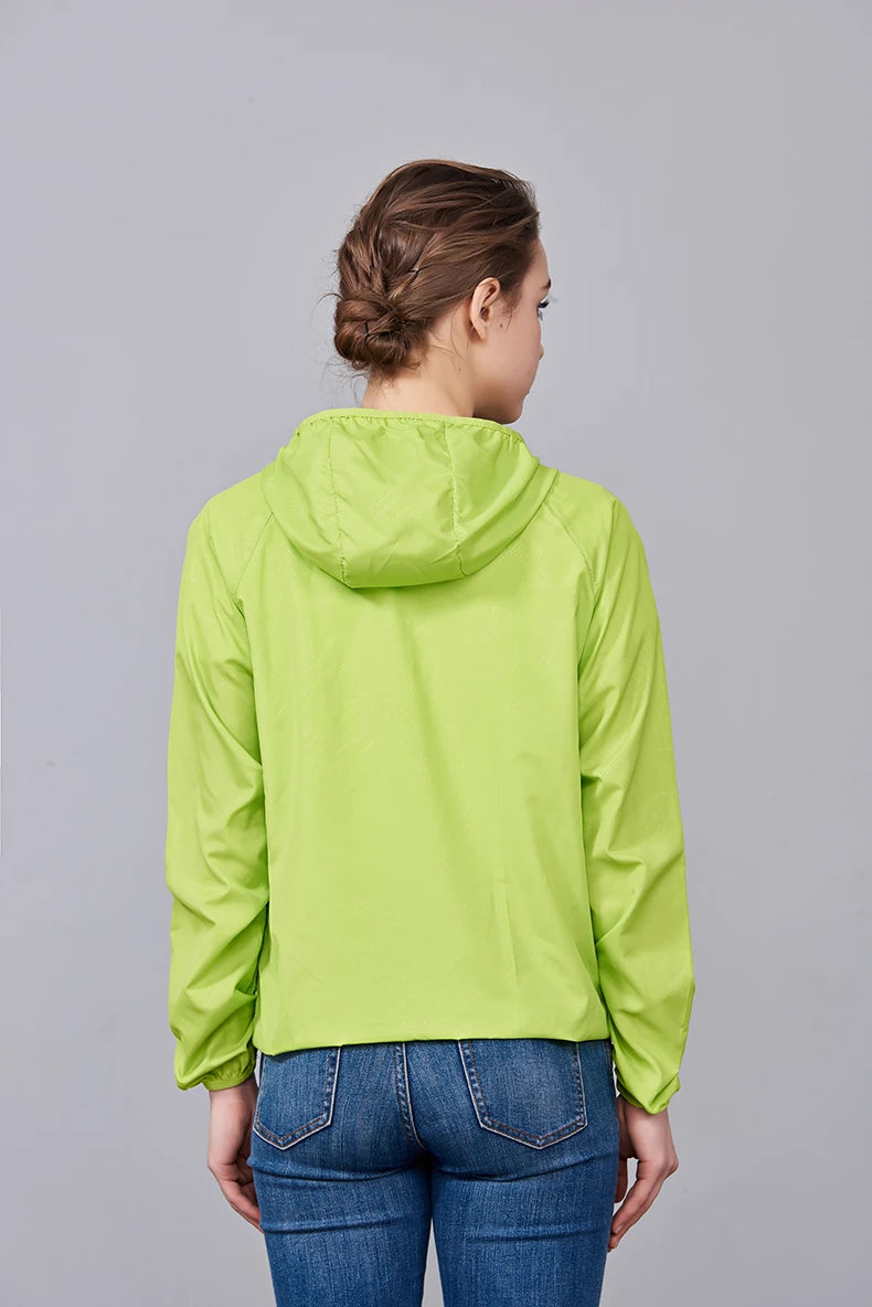 Unisex Waterproof Hiking Jacket – Quick-Dry Outdoor Windbreaker